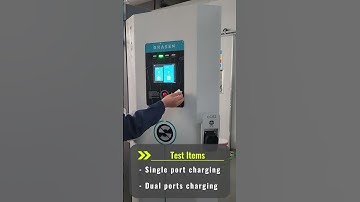 Grasen EV DC Charger charging testing video