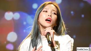 180120 광주 헤이즈 X 자이언티 콘서트 헤이즈 (Heize) - 좋았을걸 직캠 by 목라프