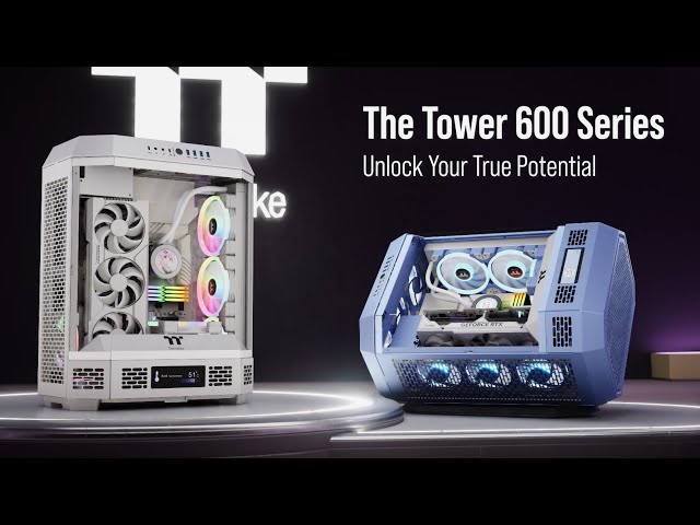 Thermaltake The Tower 600 Series Chassis - Unlock your true 