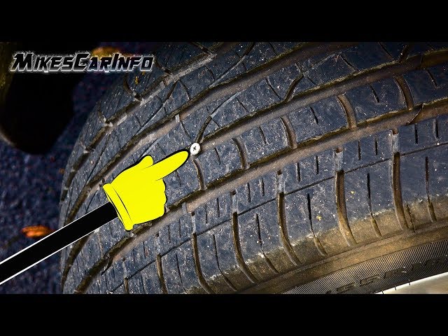 How to Fix a Slow Leaking Tire  