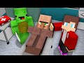 JJ and Mikey Surgery in Minecraft Challenge Funny Villager Pranks - Maizen