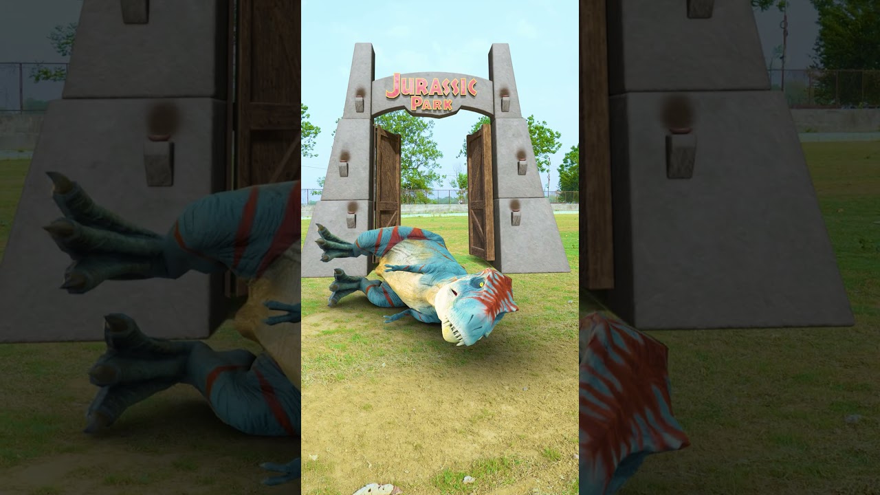 T-Rex Dinosaur Sleeping In Jurassic world | Dinosaur point