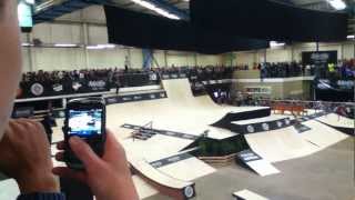 Harry Main flair drop in crash at NASS 2012