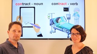 Word Stress Tricky Words Pronunciation Change Noun Vs. Verb Part 1