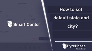 How to Set Default State and City in BytePhase CRM Software ? screenshot 4
