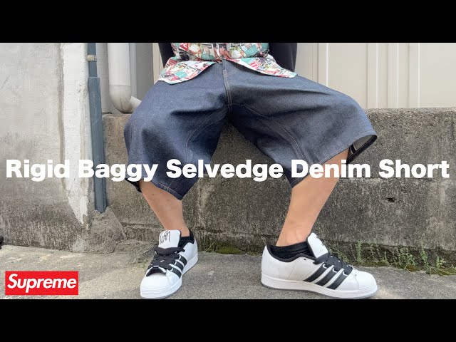 パンツ Supreme Rigid Baggy Selvedge Denim Short Supreme