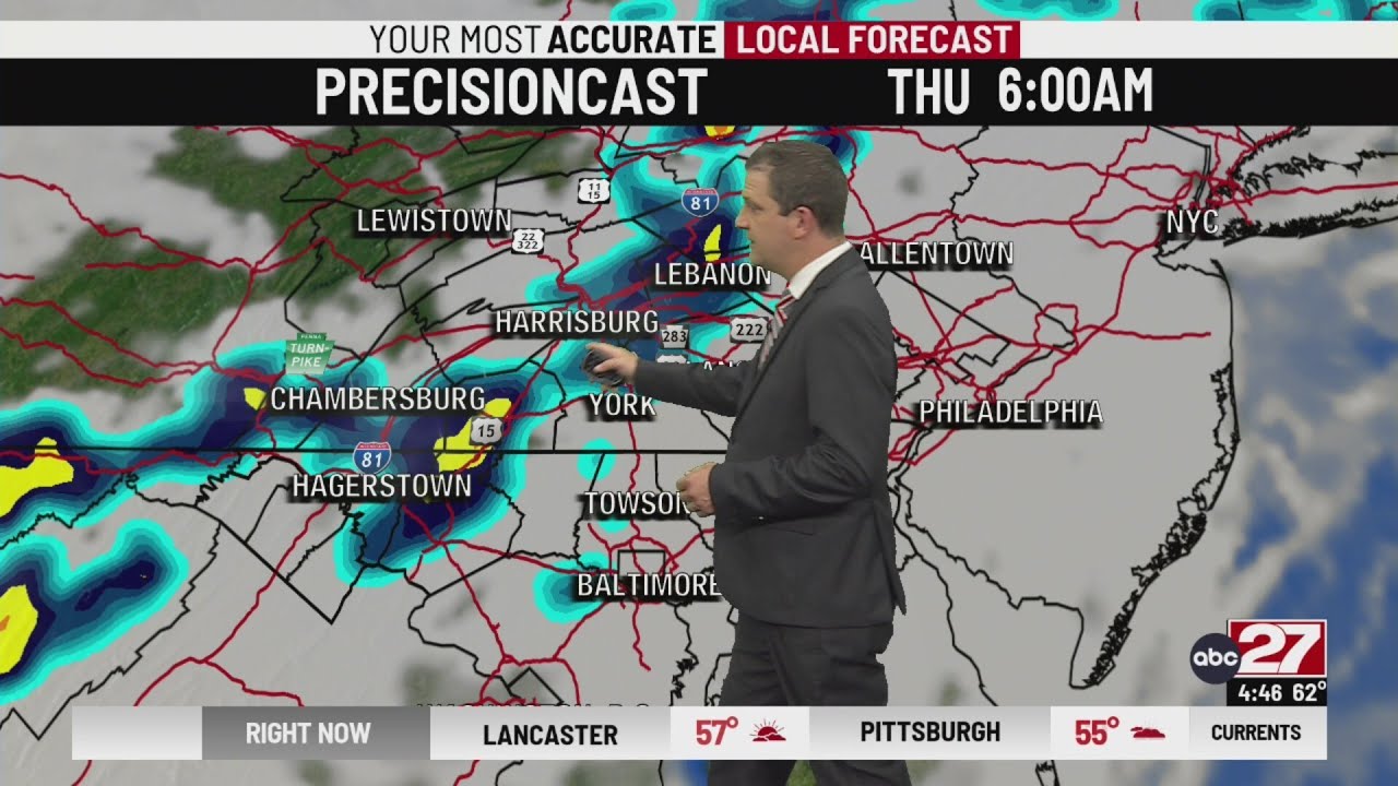 Brett's Wednesday Morning First Forecast - YouTube