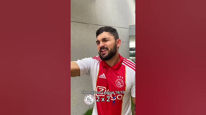 QUEM LEMBRA DESSE JOGO? Ajax x Tottenham 18/19