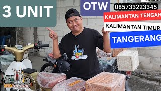 ENTHUSIASTICALLY SHIPPING 3 HONDA C70 UNITS TO CENTRAL KALIMANTAN, EAST KALIMANTAN, AND TANGERANG...