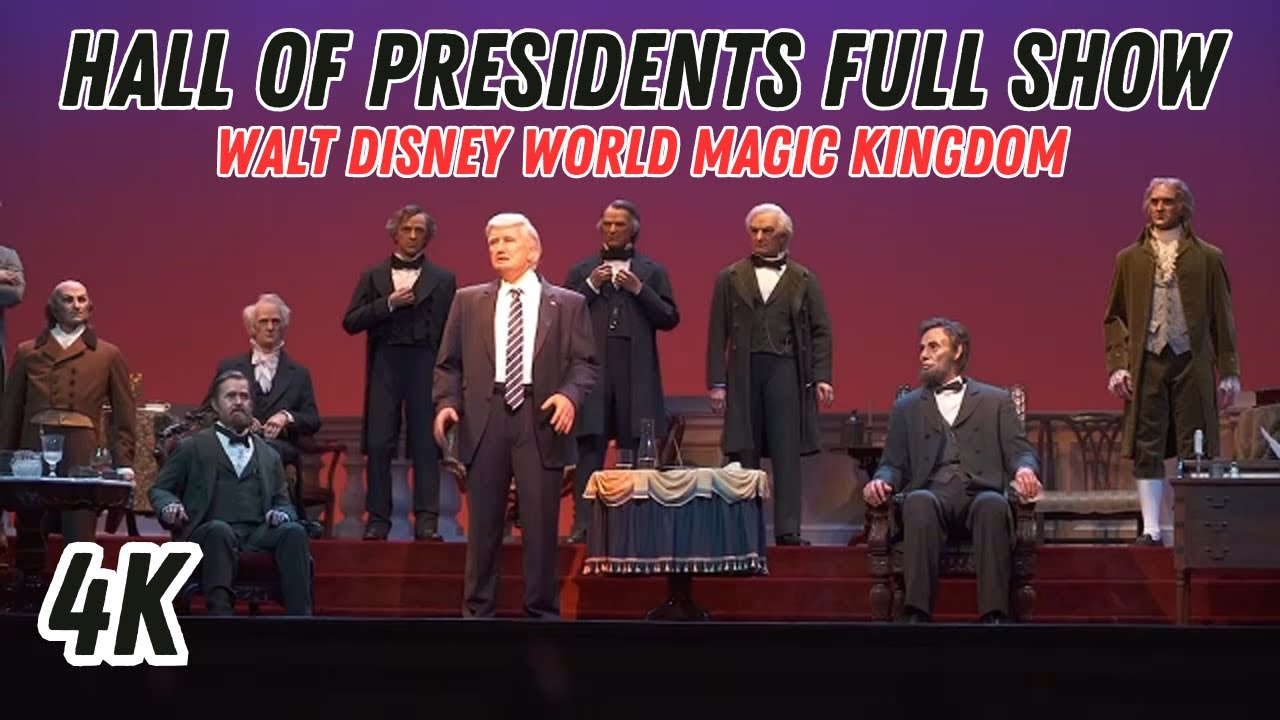 Зал президентов, Волшебное королевство Диснея. Полная запись шоу (обновлено).