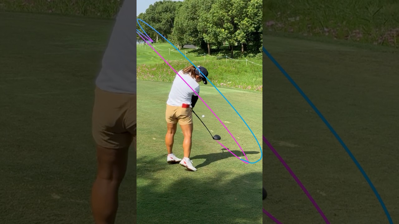 Nasa Hataoka’s Ideal Swing Path: Visualizing the Secret Behind Her Efficient Power