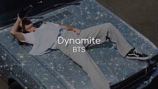 Dynamite - BTS (lyrics)