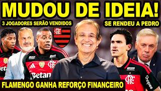 CHANGED HIS MIND! FLAMENGO GETS A FINANCIAL BOOST FOR THE FINAL STRETCH! 3 PLAYERS TO BE SOLD! AN...