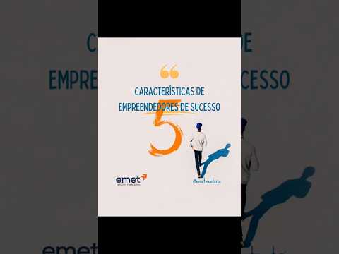 Caracteristicas de um empreendedor.  #emet #emetmentoria #empreendedorismo