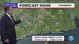 FORECAST: Rain will change to snow in parts of the state tonight