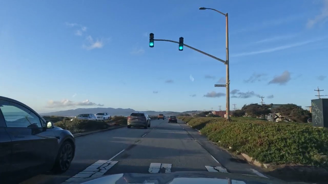 Last ride on the Great Highway (northbound)