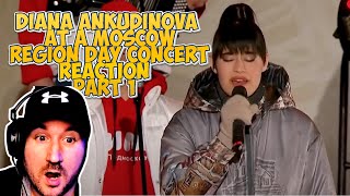 Diana Ankudinova at a Moscow Region Day concert reaction PART 1