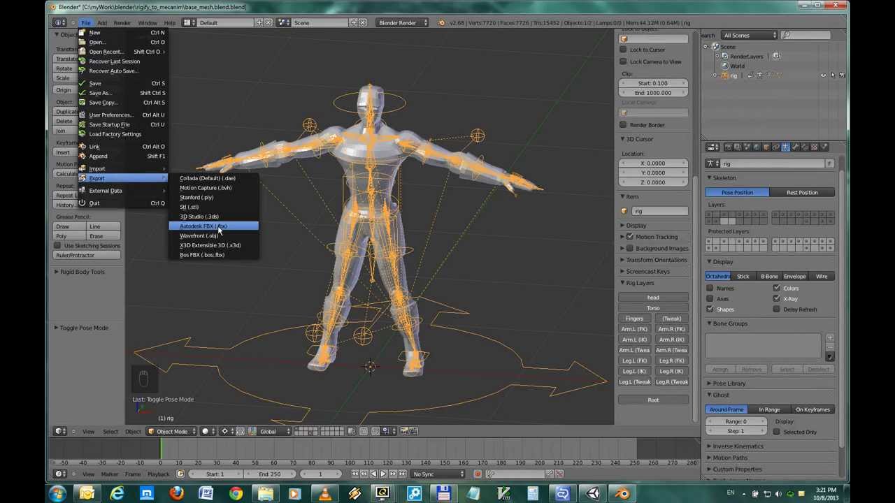 The object doesn't follow armature changes - Animation and Rigging - Blender  Artists Community