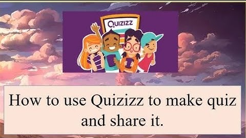 How to create a quiz in your mobile phone.
