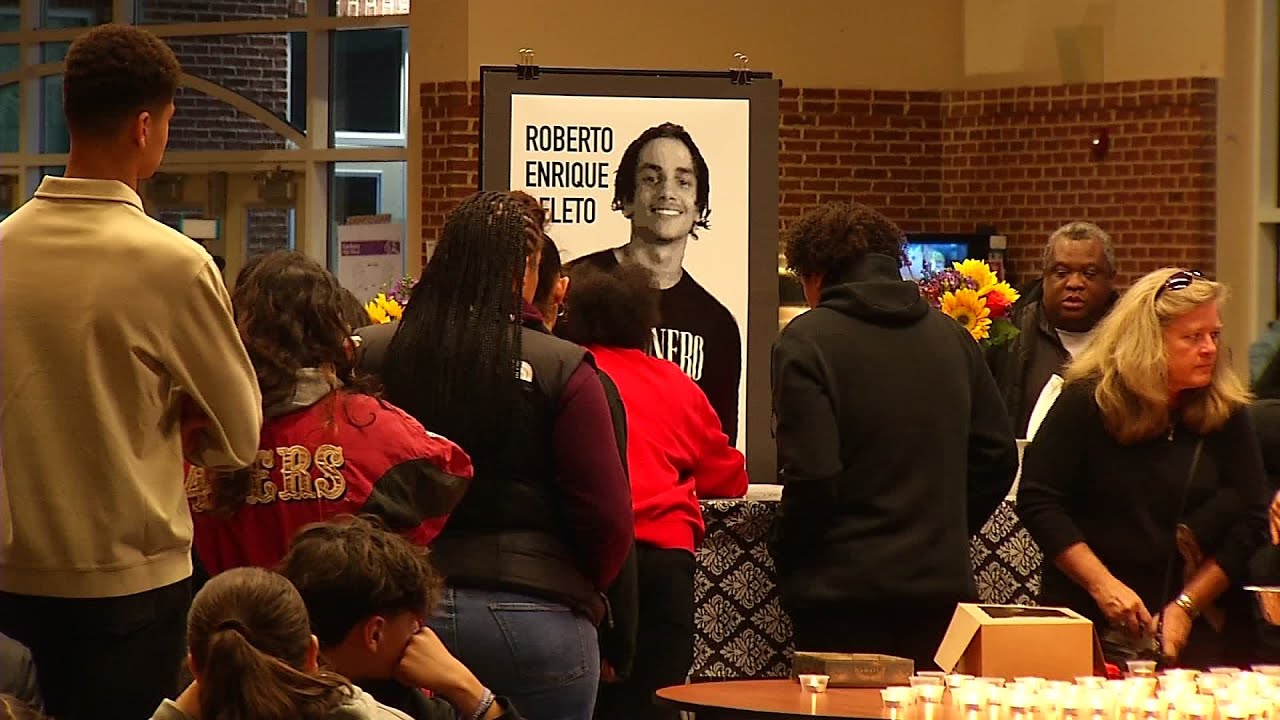 Carrboro High School vigil for teen found at Jordan Lake YouTube