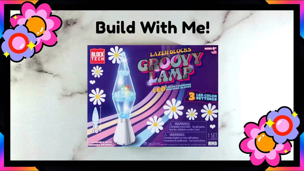 韓国BL フラッシュライト CAMPUS COUPLE 新学期 セット Build With Me! Block Tech - Lazer Blocks - Groovy Lamp - With
