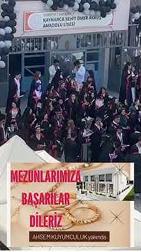 Kaynarca'da liselerde mezuniyet sevinci