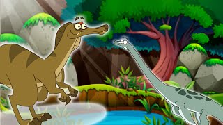 Histoire Du Baryonyx | Dessin Animé | Je Suis Un Dinosaure