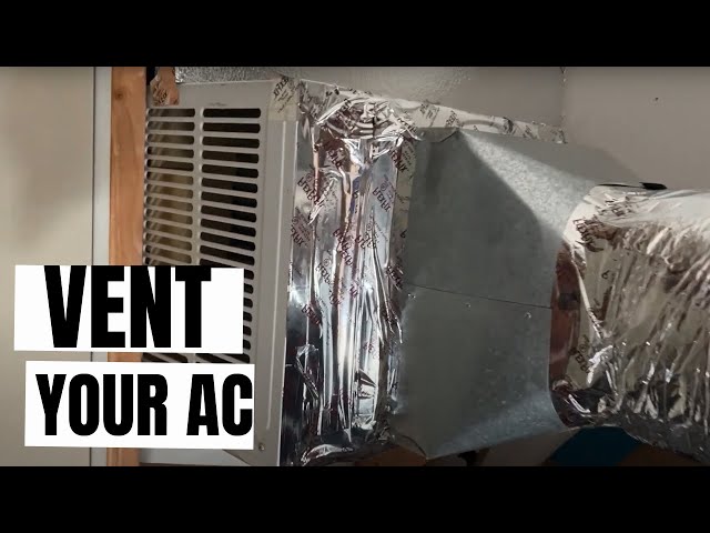window ac unit vent