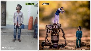 How to nikon drsl camera picture Short new picture 2019 in Photoshop tutorial with logo house screenshot 3