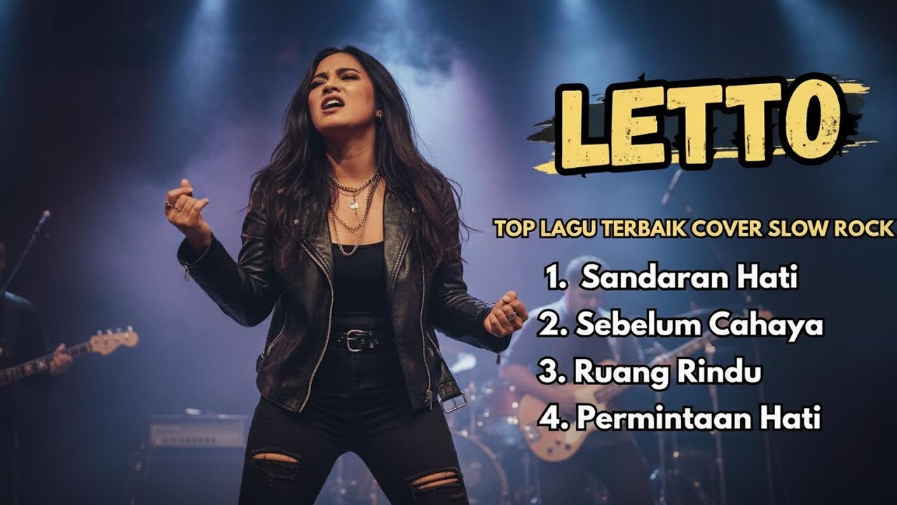 4 Lagu LETTO Versi Slow Rock Terbaik 🎸 Dengar Sekali Langsung Nagih & Nostalgia