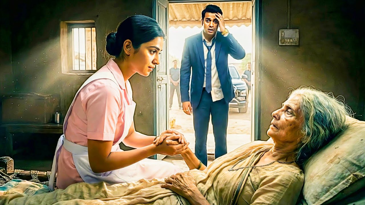 ग़रीब नर्स रोज एक बेघर बूढ़ी औरत का इलाज करती थी — फिर एक दिन उसके दरवाज़े पर एक अरबपति ने दस्तक दी