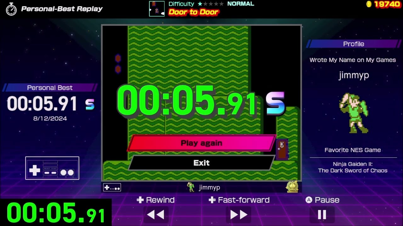 Nintendo World Championships NES - First Place SMB2 Door to Door & SMB3 Hammer Bro KO - World record