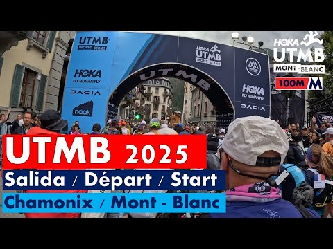 UTMB 2025 Salida Départ Start Vangelis Conquest Of Paradise Utmb Utmb2025 Utmbmontblanc 