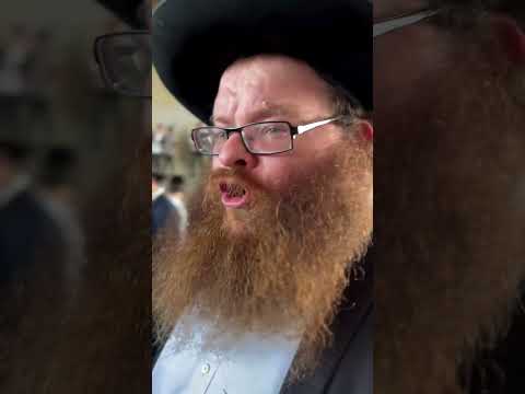 Haredi Jews protest mandatory military service in Bnei Brak