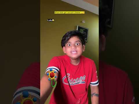 Thumbnail for When kids get vacuum cleaner 😂🔥| indian family #shorts #indian #chaman #relatable #chotabhai