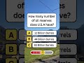 How Many Number of Oil Reserves does U.S.A have? #shorts #usa #quiz