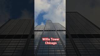 Willis Tower Chicago Skydeck View #shorts #viral #willistower #tallesttower #chicago #usa #windycity