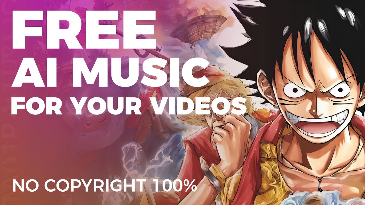 One Piece Inspired AI MUSIC 100% Free!!!