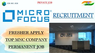 MICRO FOCUS SOFTWARE | MNC JOB | FRESHER JOB 2021 | PRIVATE JOB 2021 | Latest Jobs 2021 screenshot 5