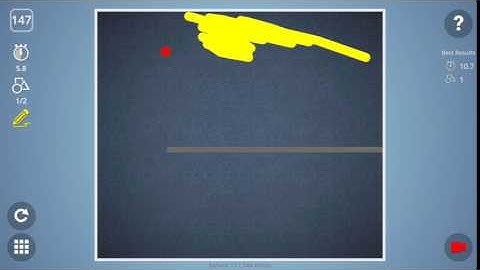 Check out how I solved level 147 in Brain It On! #BrainItOn