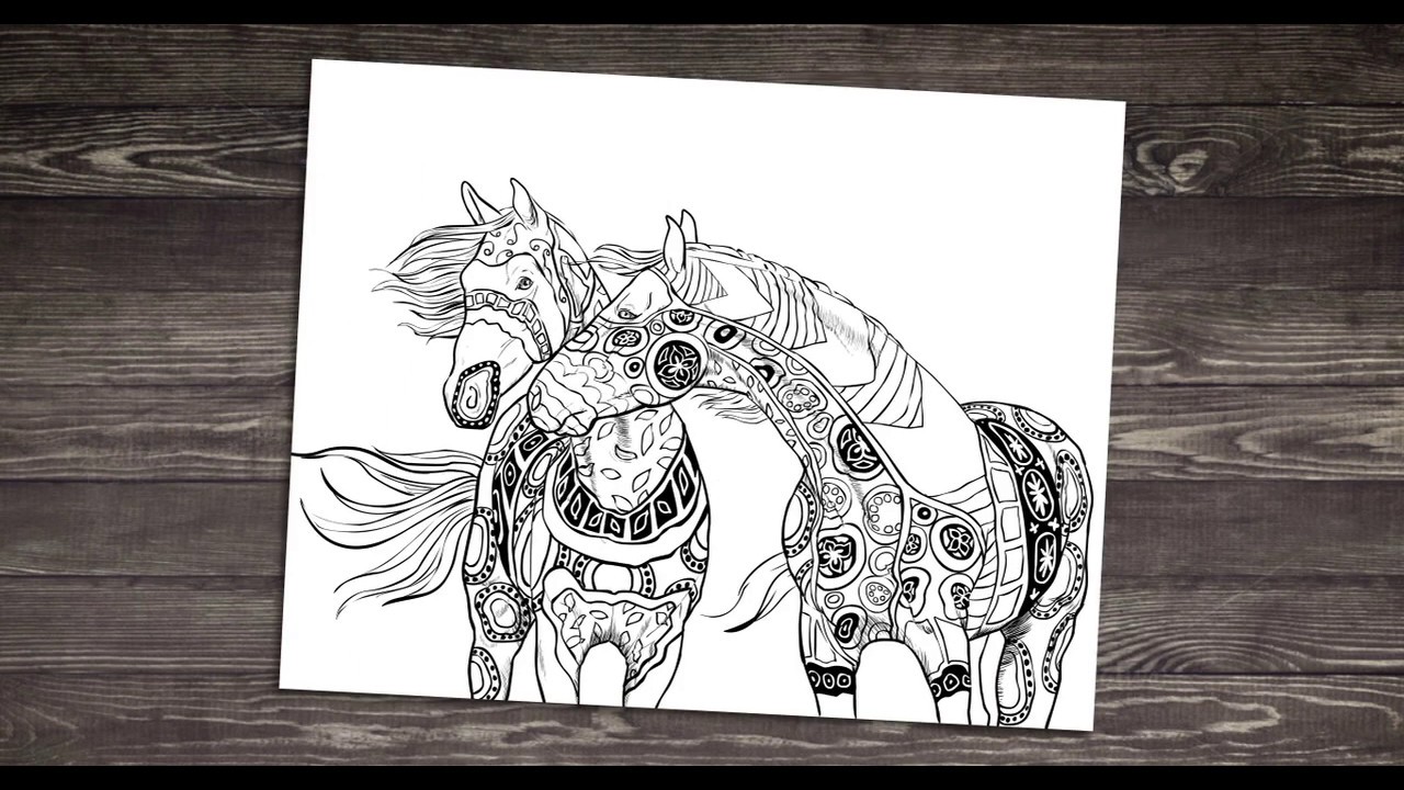 Free Adult Coloring Book - YouTube