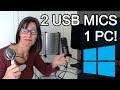 Record Two USB Mics At Once on Windows PC - Audacity & Reaper Tutorial