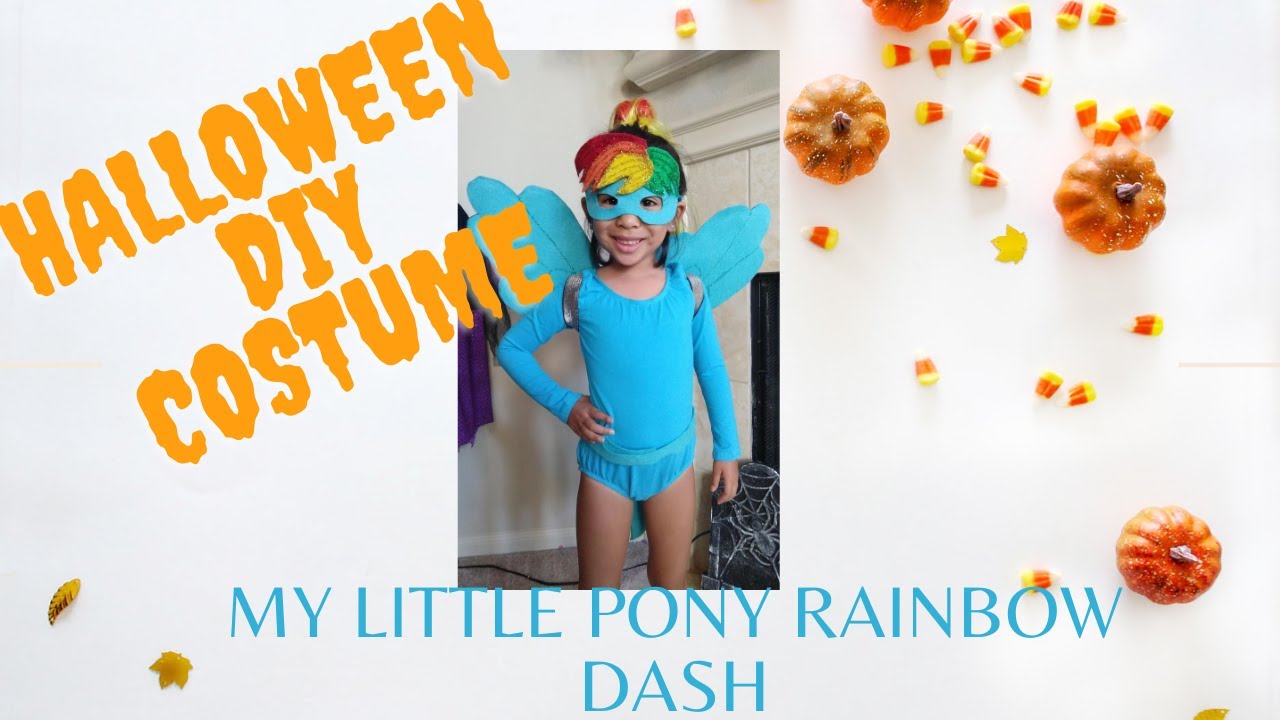 DIY Rainbow Dash Costume