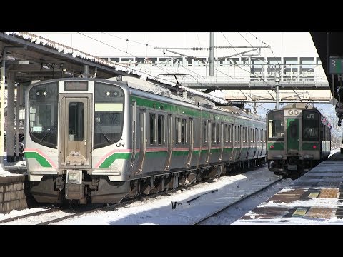 ＪＲ東北本線　小牛田駅　Ｅ７２１系