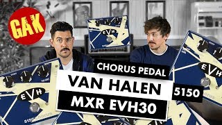 NEW | MXR EVH30 Van Halen 5150 Chorus Pedal - YouTube
