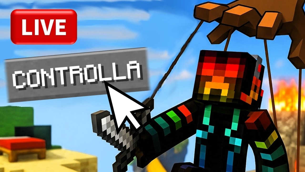 🔴 LIVE MINECRAFT - BEDWARS, MA MI CONTROLLATE VOI!