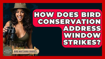 How Does Bird Conservation Address Window Strikes? - Bird Watching Diaries