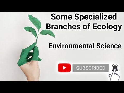 Specialized Branches of Ecology | Ecology | Environmental Science | Devendra Singh