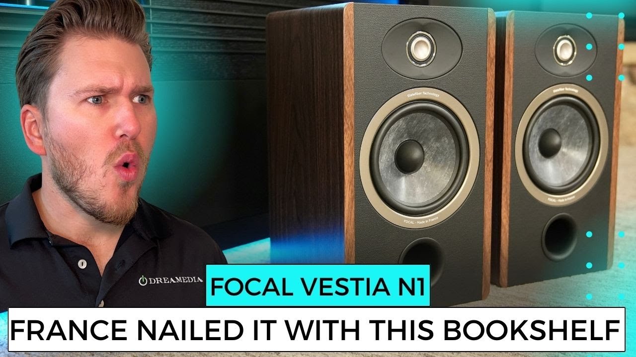 NEW* Focal Vestia No.1 Bookshelf Speaker - Beautiful & Affordable 
