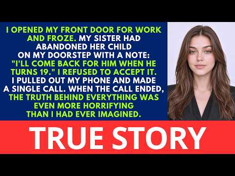 My Sister Left Her Child on My Doorstep with a Note: "I'll Be Back..." | Poppy Revenge
